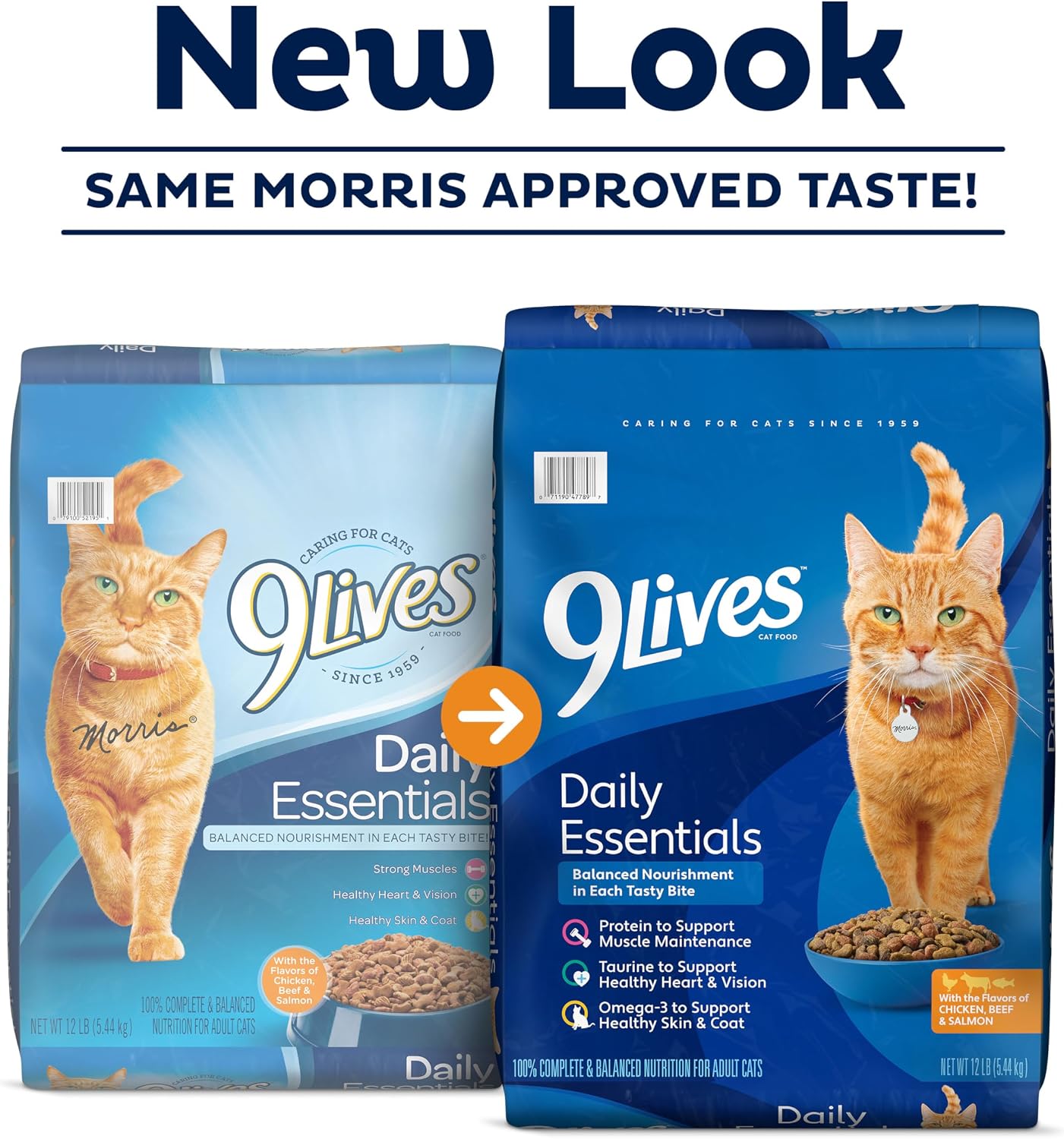 9Lives Daily Essentials Dry Cat Food, 20 Pound Bag