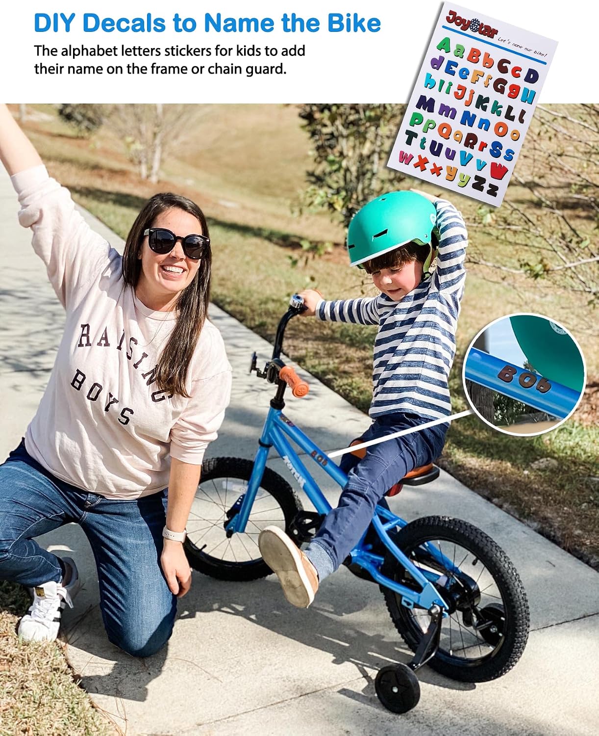 JOYSTAR Kids Bike for Ages 2-12 Years Boys Girls BMX Style Bicycle | 12-20 Inch Kids Bike with Training Wheels, Children Bicycle for Kids & Toddler