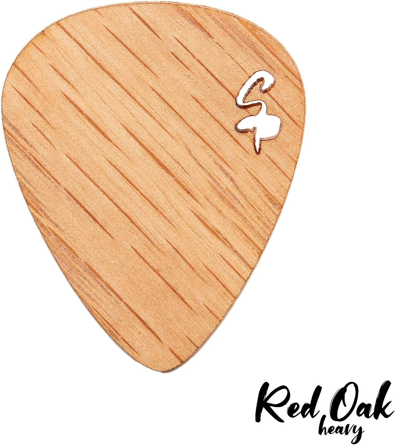 Stickpick | Set of 7 flexible guitar picks made of real wood | For electric