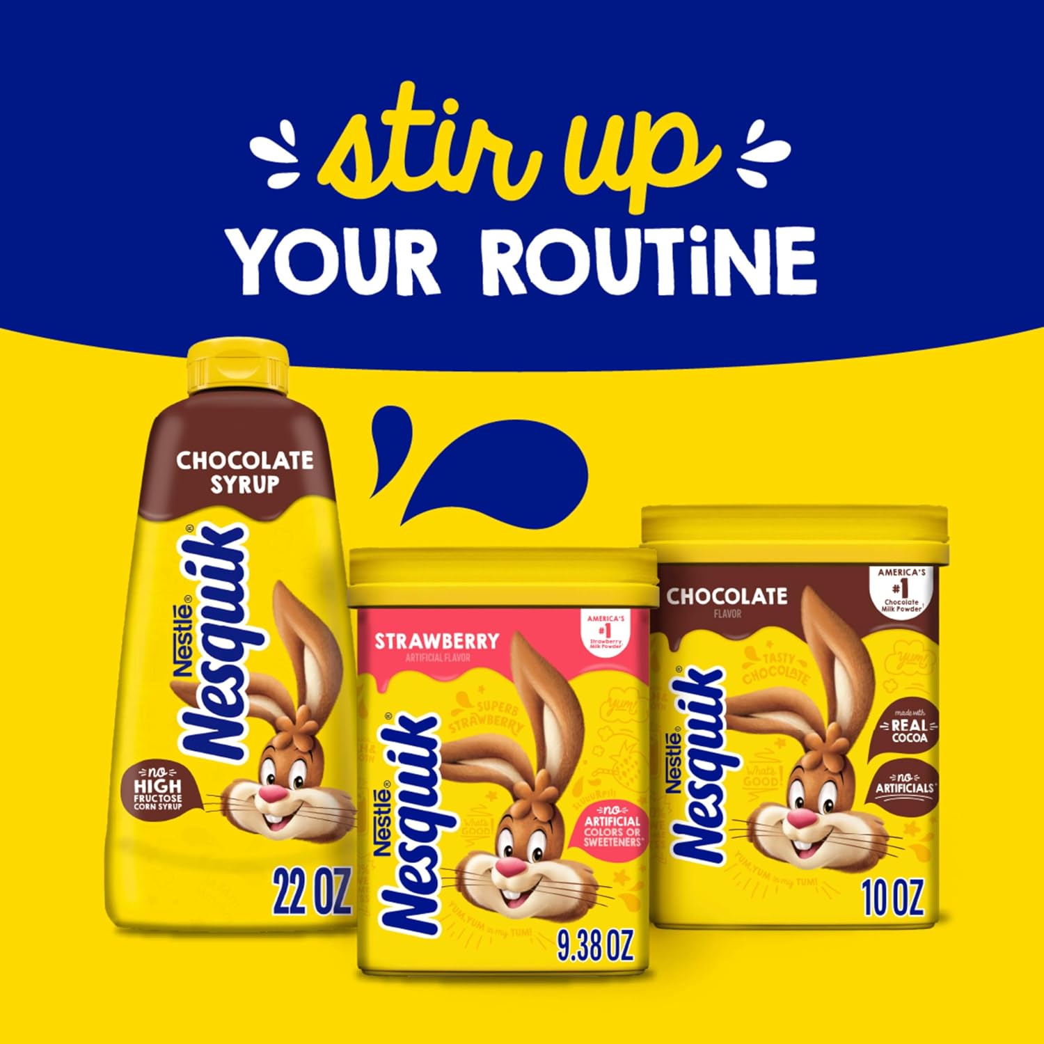 Nesquik Chocolate Powder Drink Mix 10 oz