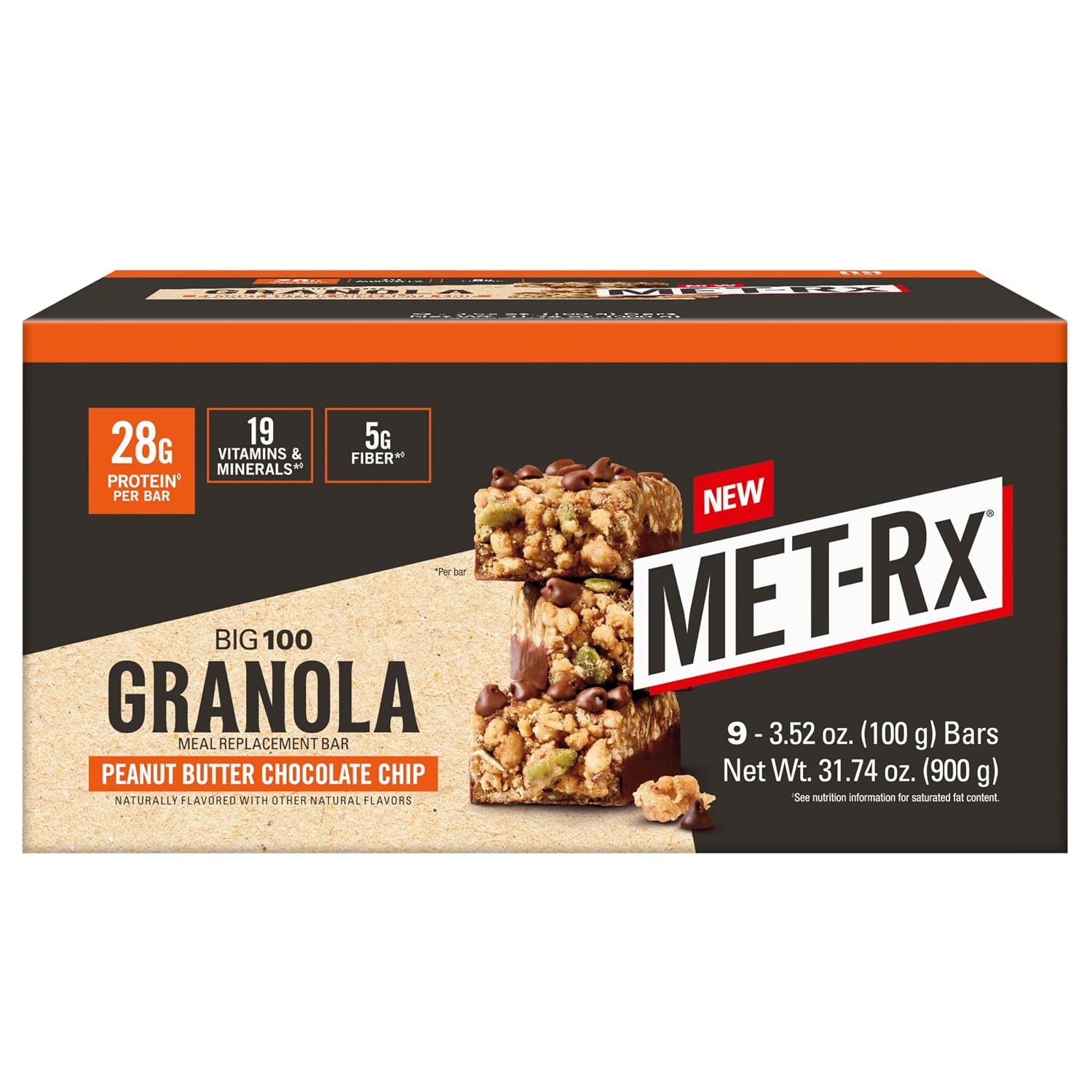 MET-Rx Protein Plus Bar, Great as Healthy Meal Replacement, Snack, and Help Support Energy, Gluten Free, Peanut Butter Cup, With Vitamin A, Vitamin C, and Zinc to Support Immune Health, 85 g,9 Count | Great as Healthy Meal Replacement, Snack, and Help Su…