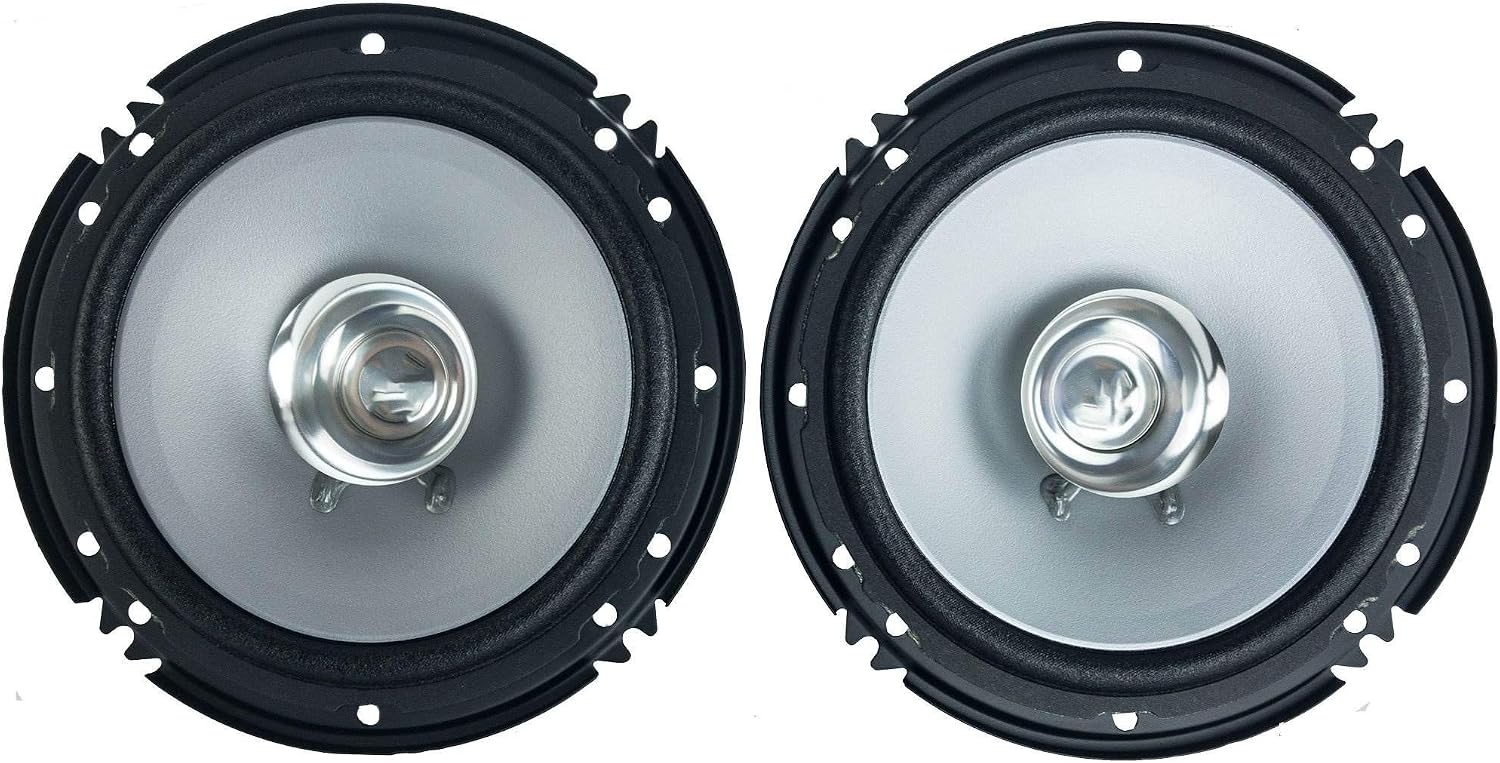 Kenwood KFC-C1656S Sport Series 6-1/2" Dual Cone Speaker Pair