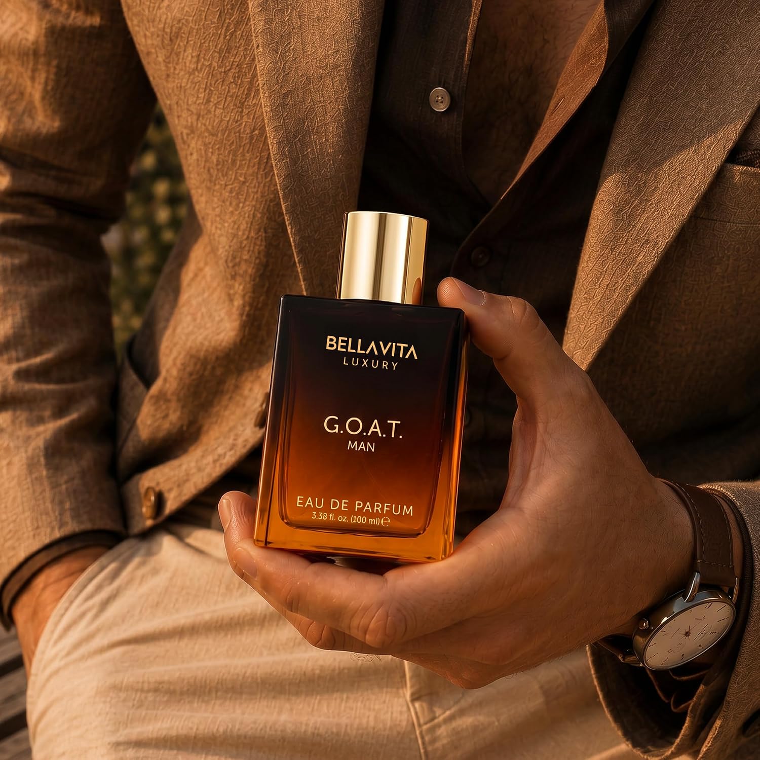 Bellavita Luxury CEO MAN Eau de Parfum | 100 ml (3.4 fl.oz.) | Perfume for Men | Mandarin, Lemon, Lavender