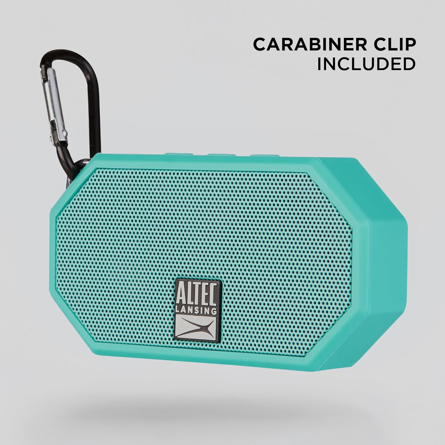 Altec Lansing Mini H2O - Waterproof Bluetooth Speaker, IP67 Certified & Floats in Water, Compact & Portable Speaker for Hiking, Camping, Pool, and Beach