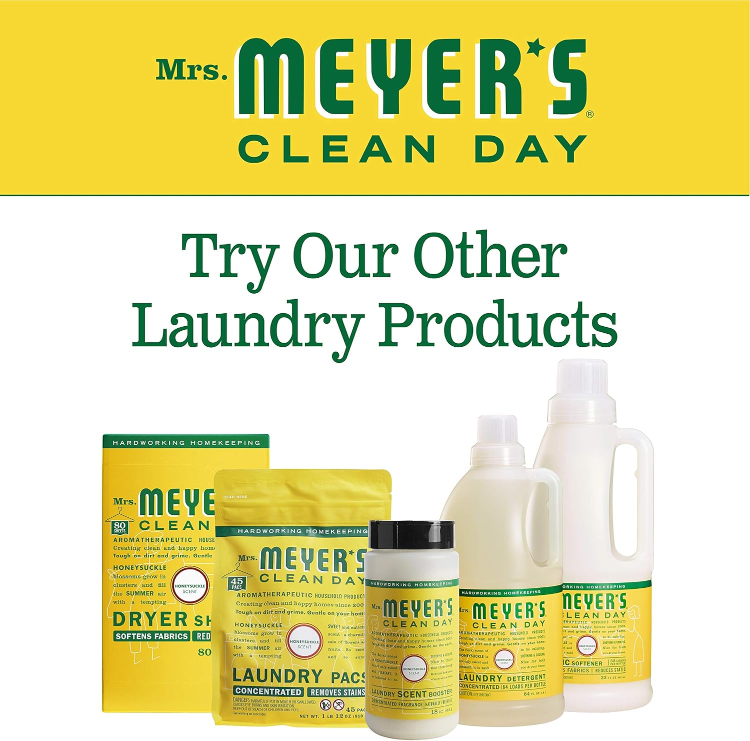 MRS. MEYER'S CLEAN DAY Dryer Sheets, Lavender, 80 ct