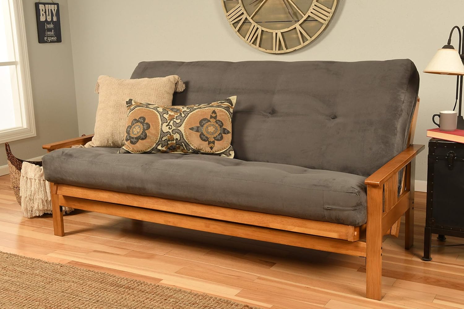 Kodiak Futons Monterey Futon Frame, No Drawers, Barbados