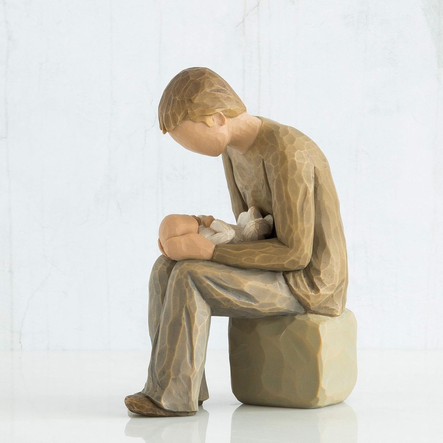 Willow Tree Nurture, Sculpted Hand-Painted Figure | Hand-Painted Resin Figurine, Sculpted by Artist Susan Lordi, Celebrates Loving Family Relationships, Family Grouping