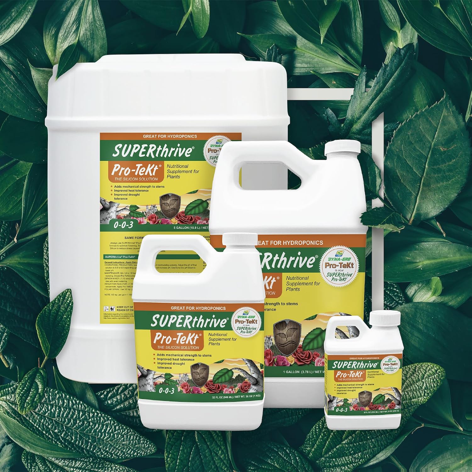 SUPERthrive® Pro-Tekt® 0-0-3 Silicon Supplement for Plants, 1 Quart