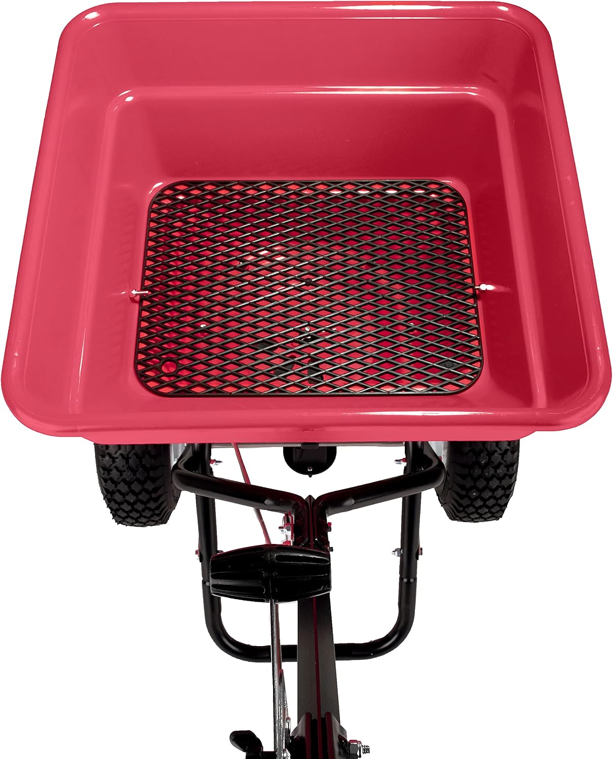 EarthWay 2170 Commercial 100 LB Broadcast Fertilizer Spreader. Red