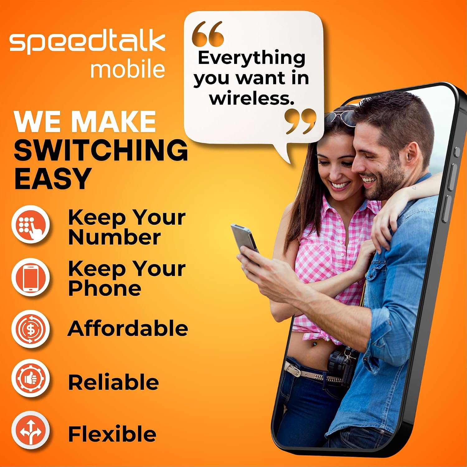 $5 Prepaid SIM Card – Top Value Plan for Smartphones & Cellphones | 100 Minutes, 100 Texts, 100MB Data | 5G/4G LTE | Triple-Cut (Mini, Micro, Nano) | No Contract – 30-Day Service