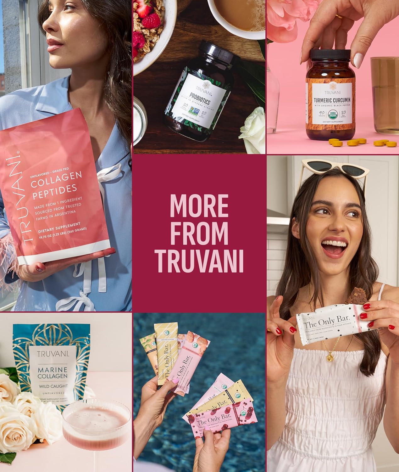 Truvani Organic Plant Based Protein Powder | Chocolate Peanut Butter