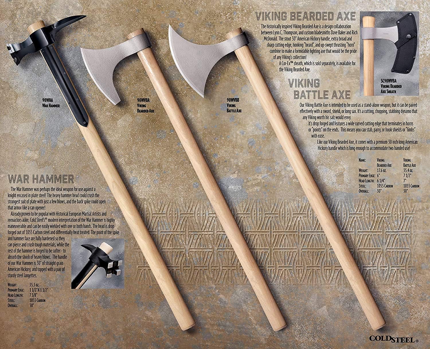Cold Steel Viking Battle Axe