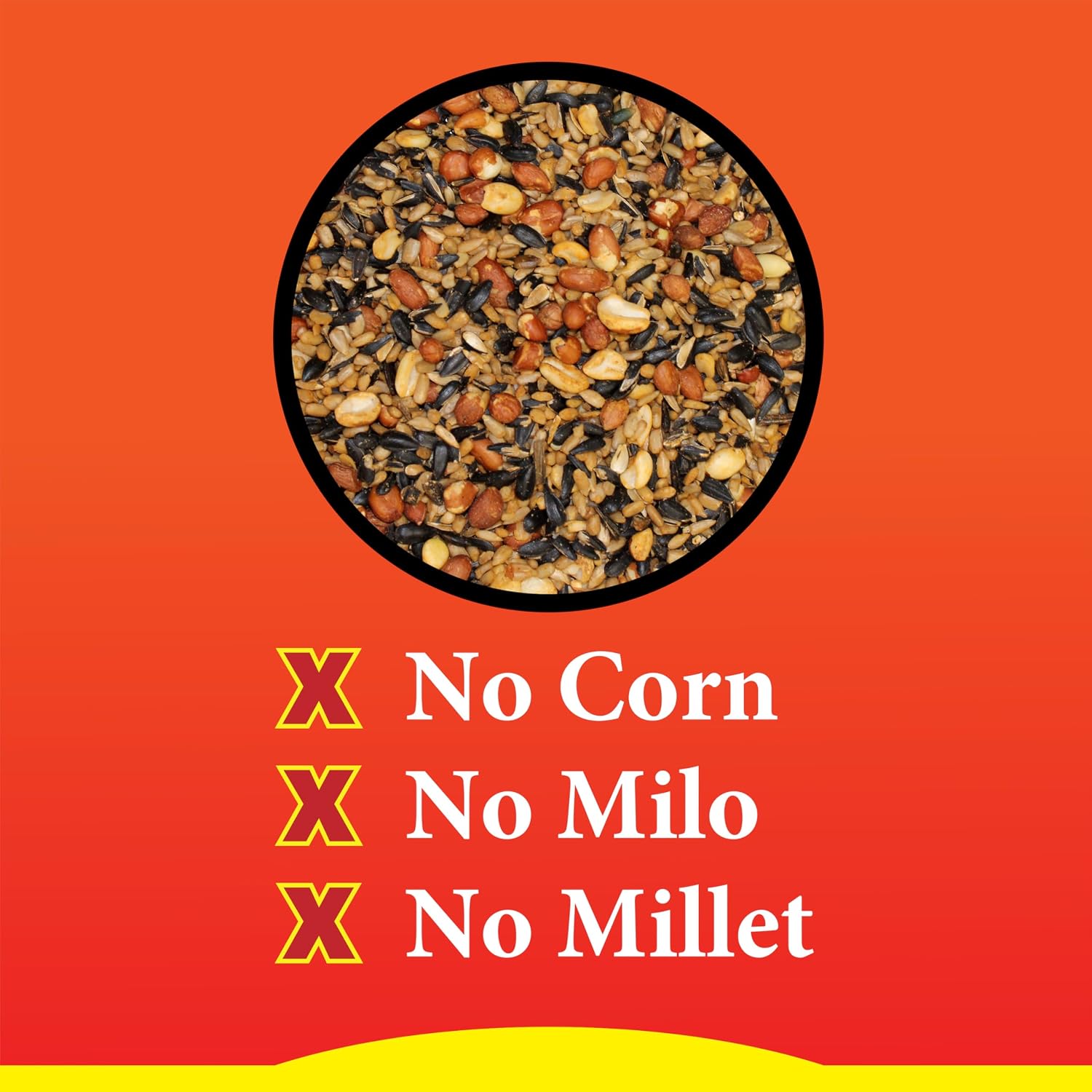 Wild Delight Deck, Porch N' Patio No Waste Bird Food, 5 lb, (374050)