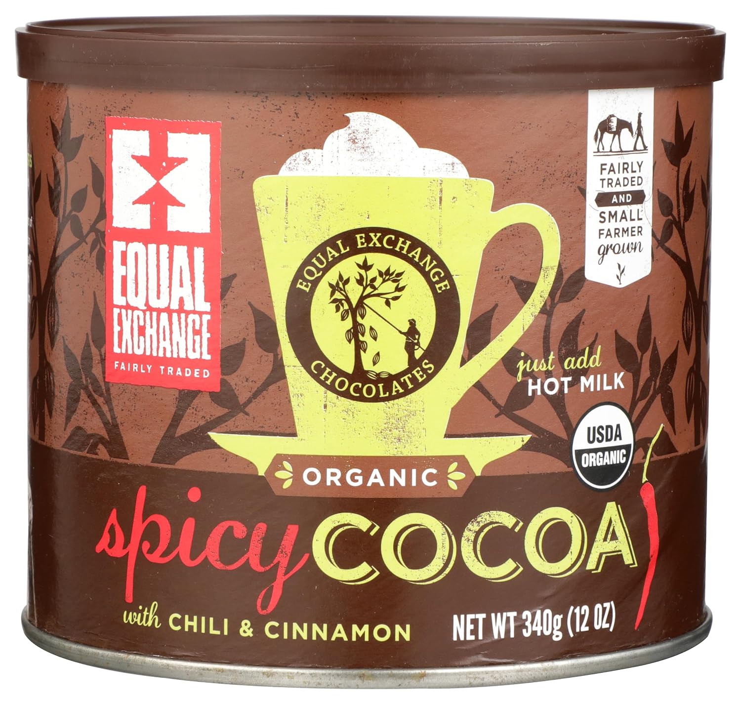 Equal Exchange, Cocoa Powder Baking Unsweetened Organic, 8 Ounce