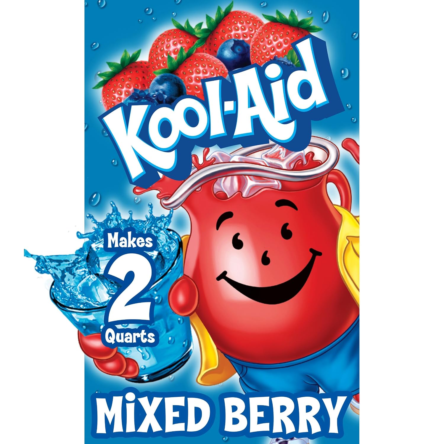 Kool-Aid Drink Mix, Tropical Punch, 19 oz | for Flavorful Hydration and Shareable Refreshment Good Source of Vitamin C, Caffeine Free Gluten Free