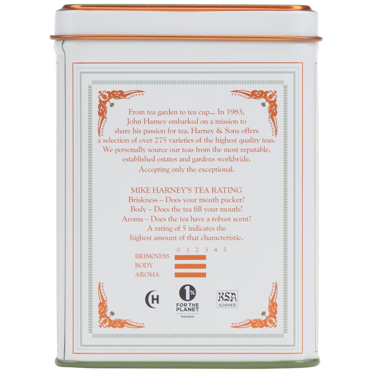 Harney & Sons Classic Japanese Sencha Green Tea, 20 Sachets in Tin | Japanese sencha green tea from Shizuoka with a smooth, fresh flavor. Contains caffeine.