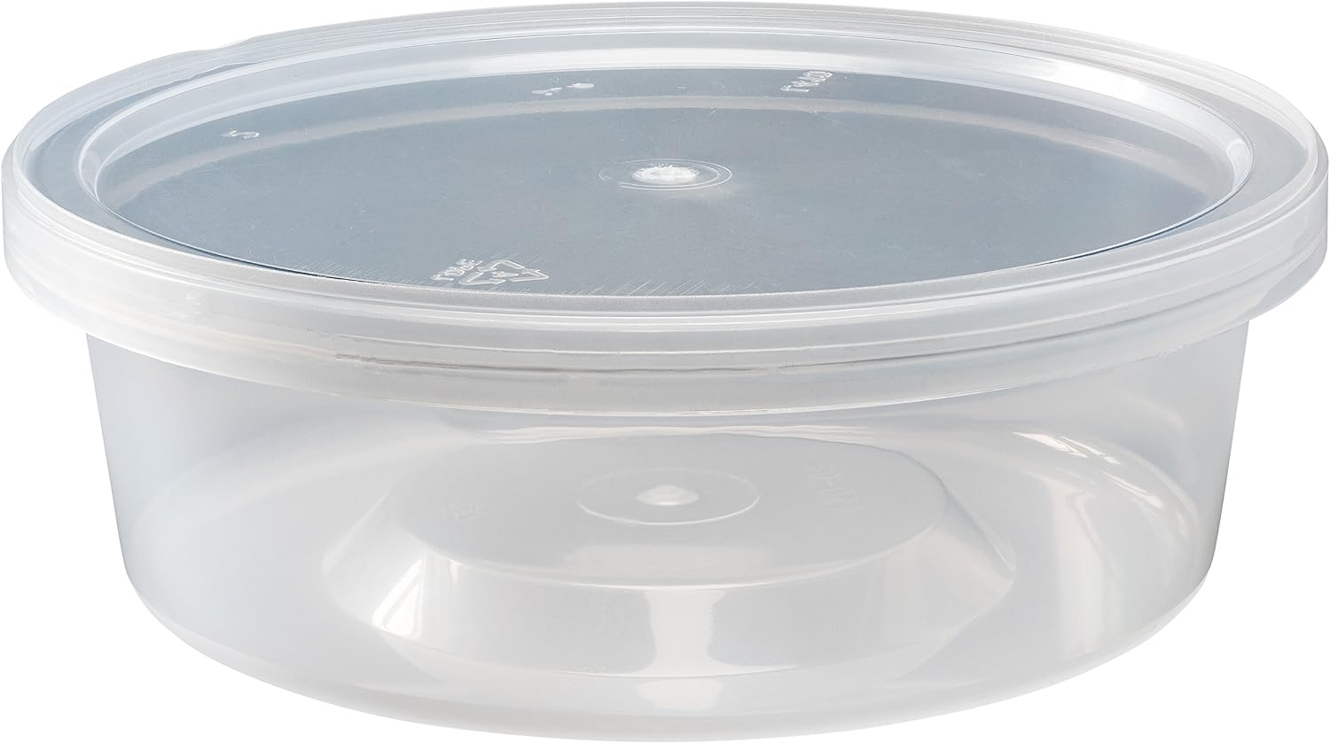 DuraHome - Deli food Storage Containers with Lids 32 oz, Quart Pack of 24 Leak-proof Freezer Safe Microwaveable Soup Storage Container - Clear Plastic Premium Quality