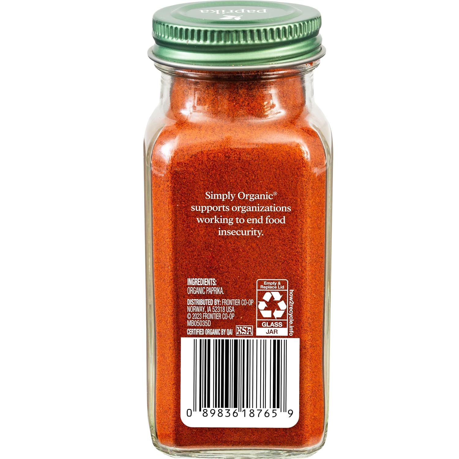 Simply Organic Cayenne Pepper, 2.89 Ounce | Pure, Organic Cayenne Peppers, No GMO's, Kosher Certified