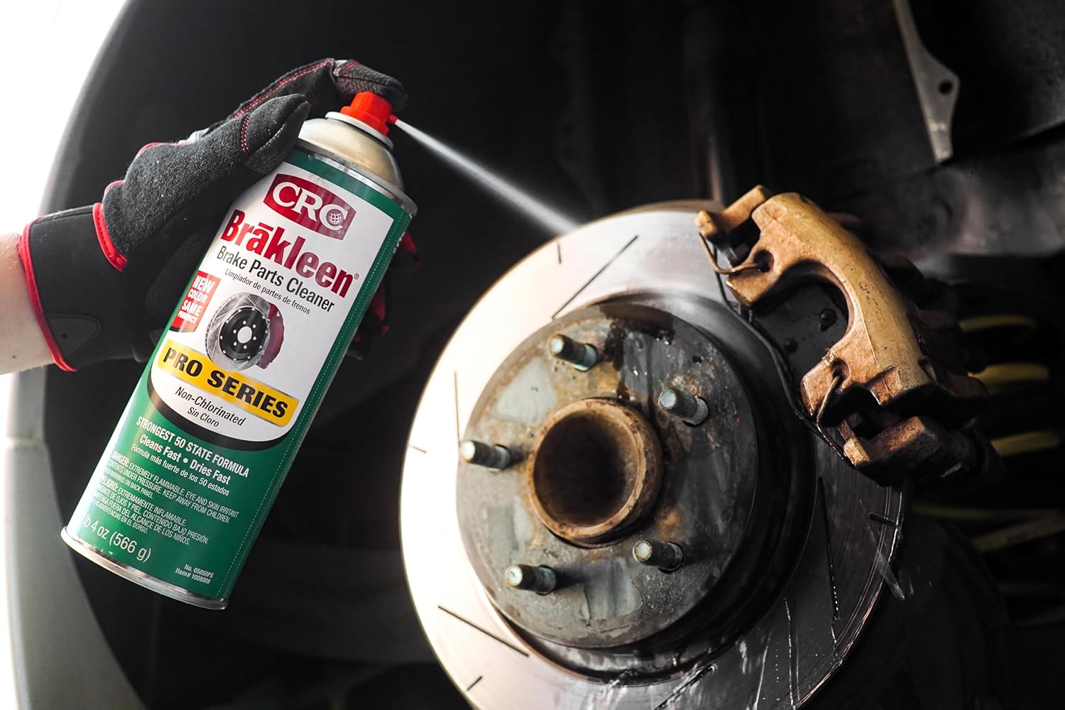 CRC BRAKLEEN Brake Parts Cleaner - Non-Flammable -1lb 3 Oz (05089)