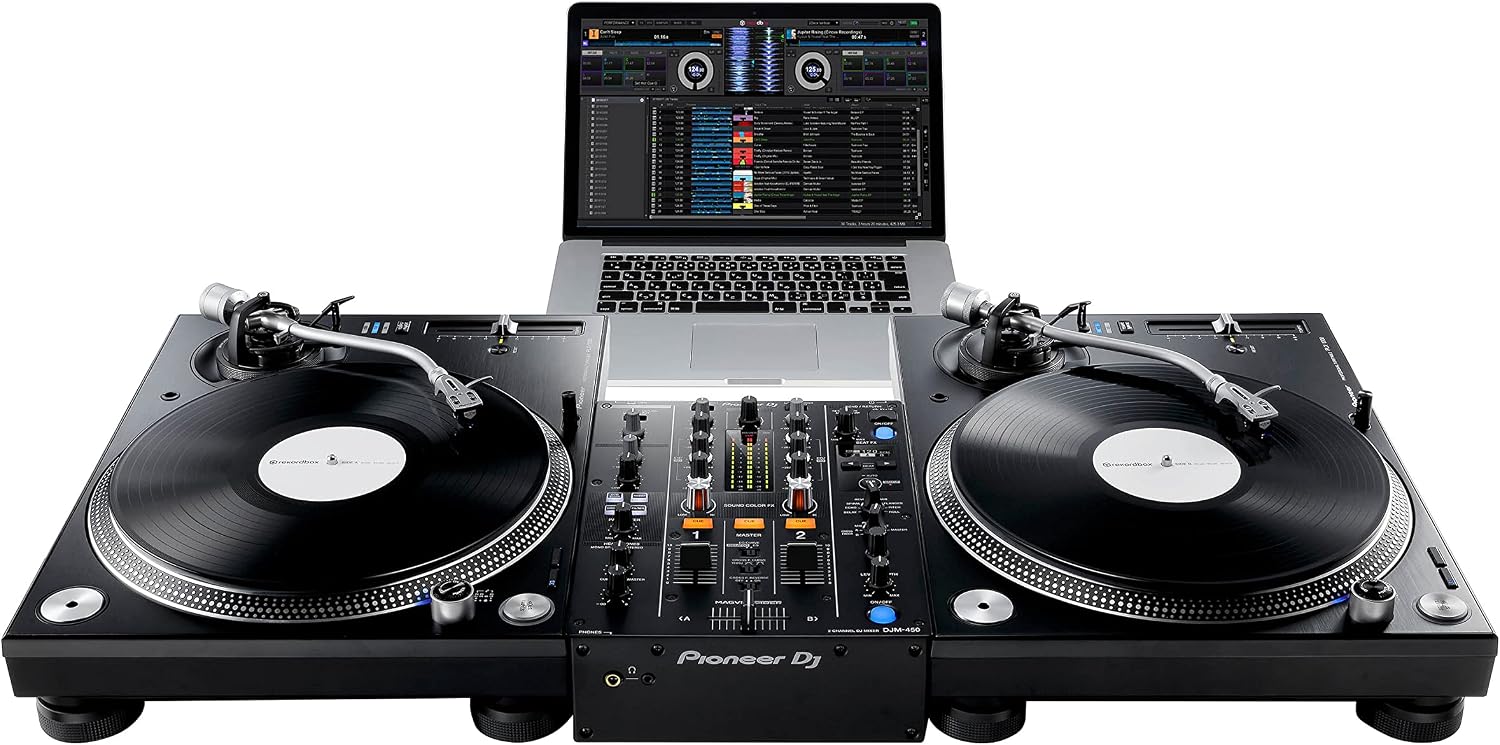 Pioneer DJ DJM-450 2-Channel DJ Mixer, Beat FX, DVS, rekordbox