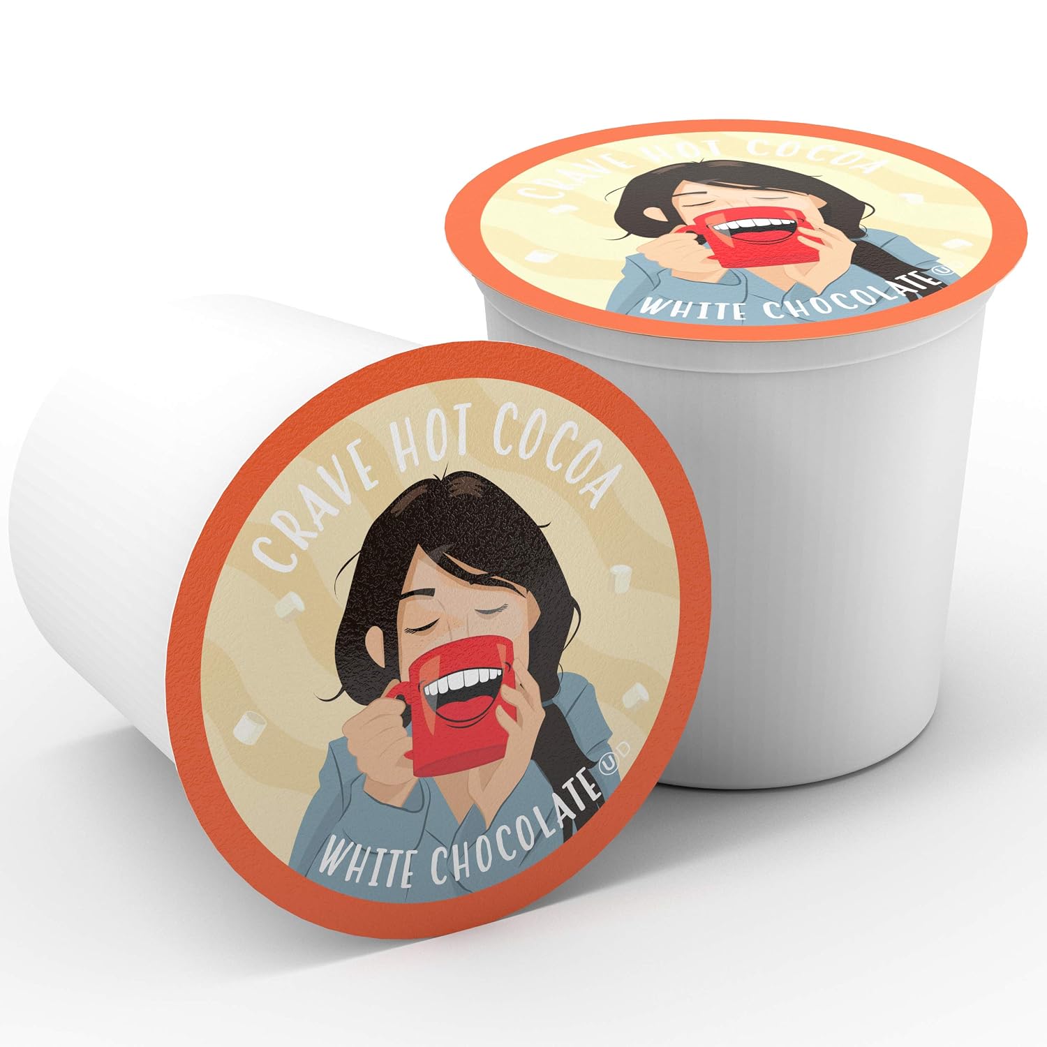 Crave Hot Chocolate Pods, Compatible with 2.0 K-Cup Brewers, Mint Chocolate, 40 Count