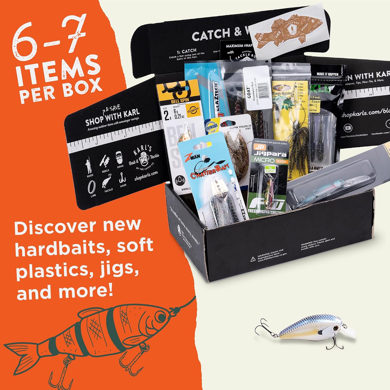 Catch Co Mystery Tackle Box Freshwater Catch All Fishing Kit