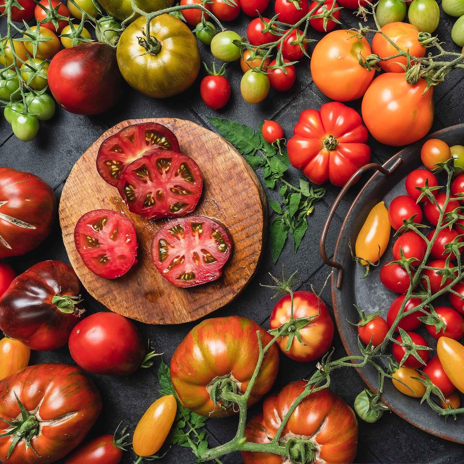 Eden Brothers Tomato Seeds - Persimmon Non-GMO Seeds for Planting, 1 oz | Low-Maintenance Vegetable Seeds, Plant During Warm Season, Zones 10, 3, 4, 5, 6, 7, 8, 9