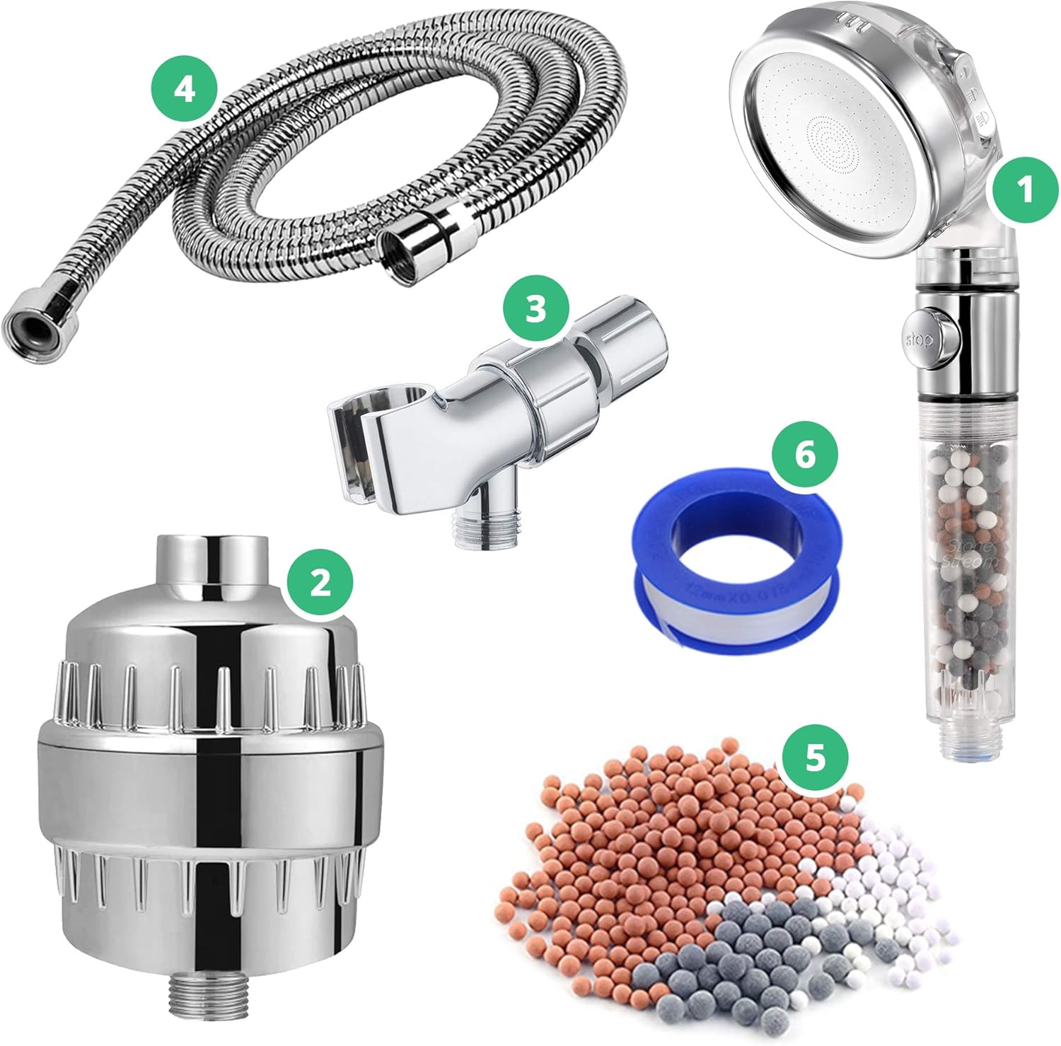 Original StoneStream Filtered Shower Head