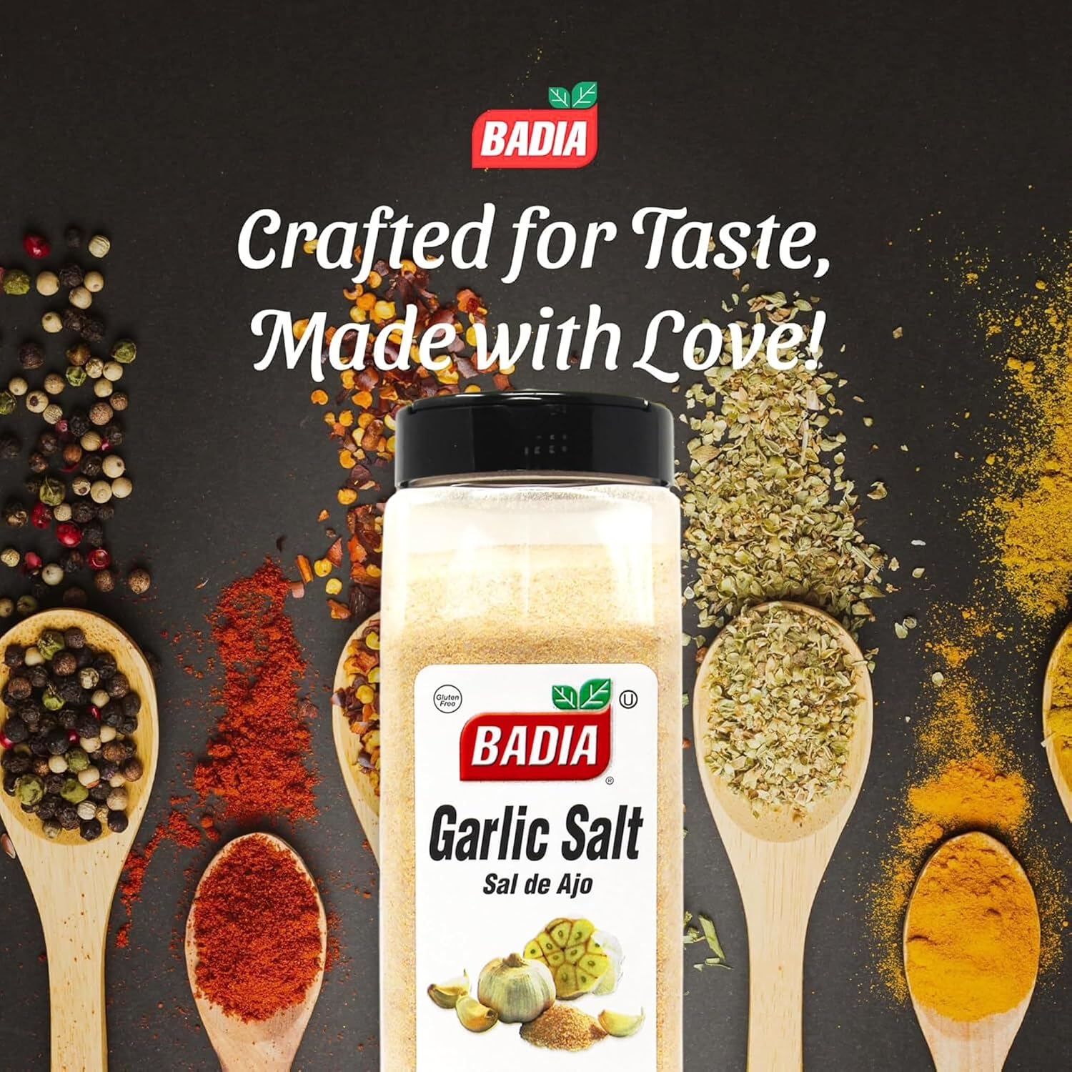 Badia Garlic Salt, 4.5 oz