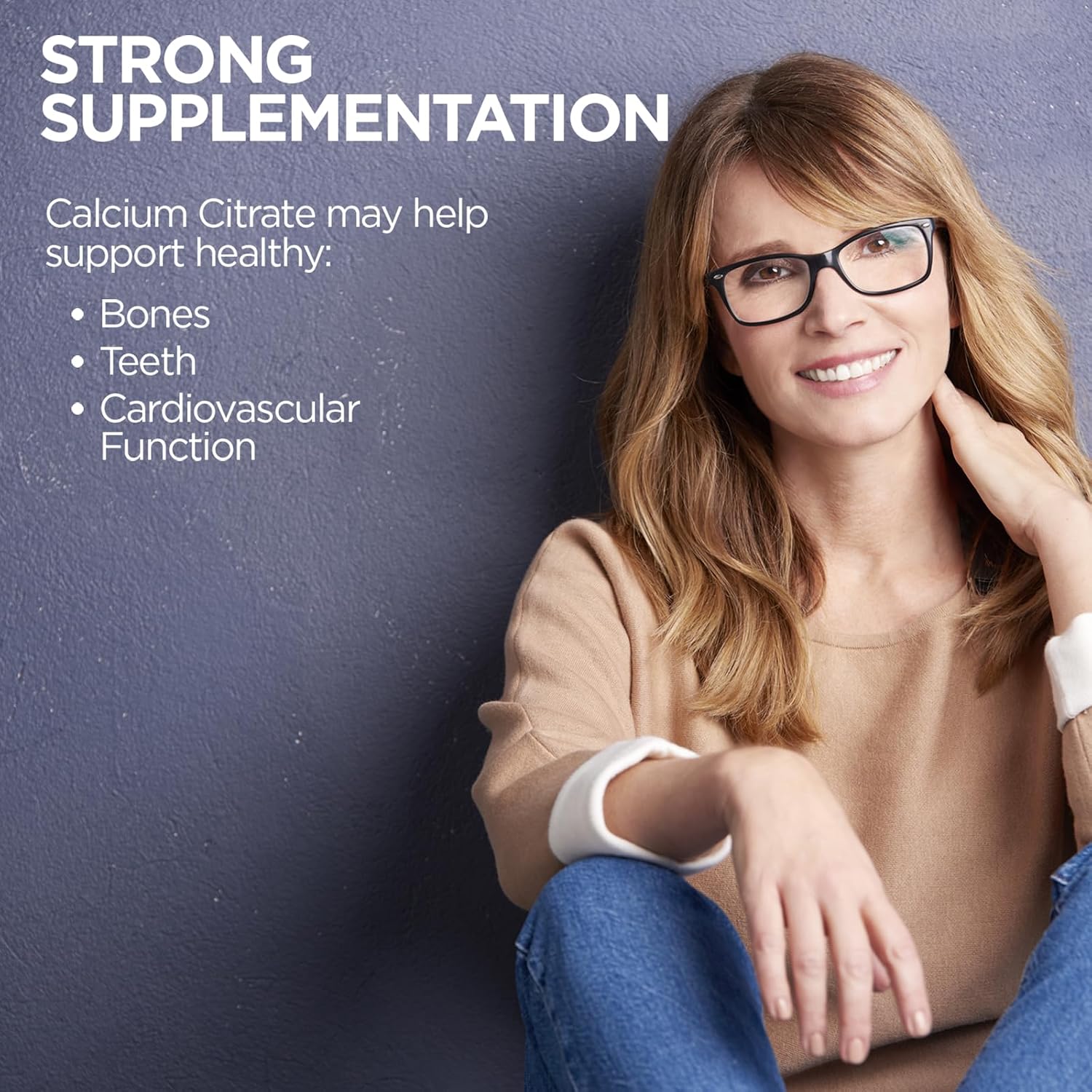 KAL Calcium Citrate 1000mg, Calcium Supplements for Women and Men, Bone Health, Teeth, Nervous, Muscular & Cardiovascular System Support, Gluten Free and Lab Verified, 60 Servings, 180 Tablets | Bone, Teeth, Muscle & Heart Support - Chelated Calcium Citr…