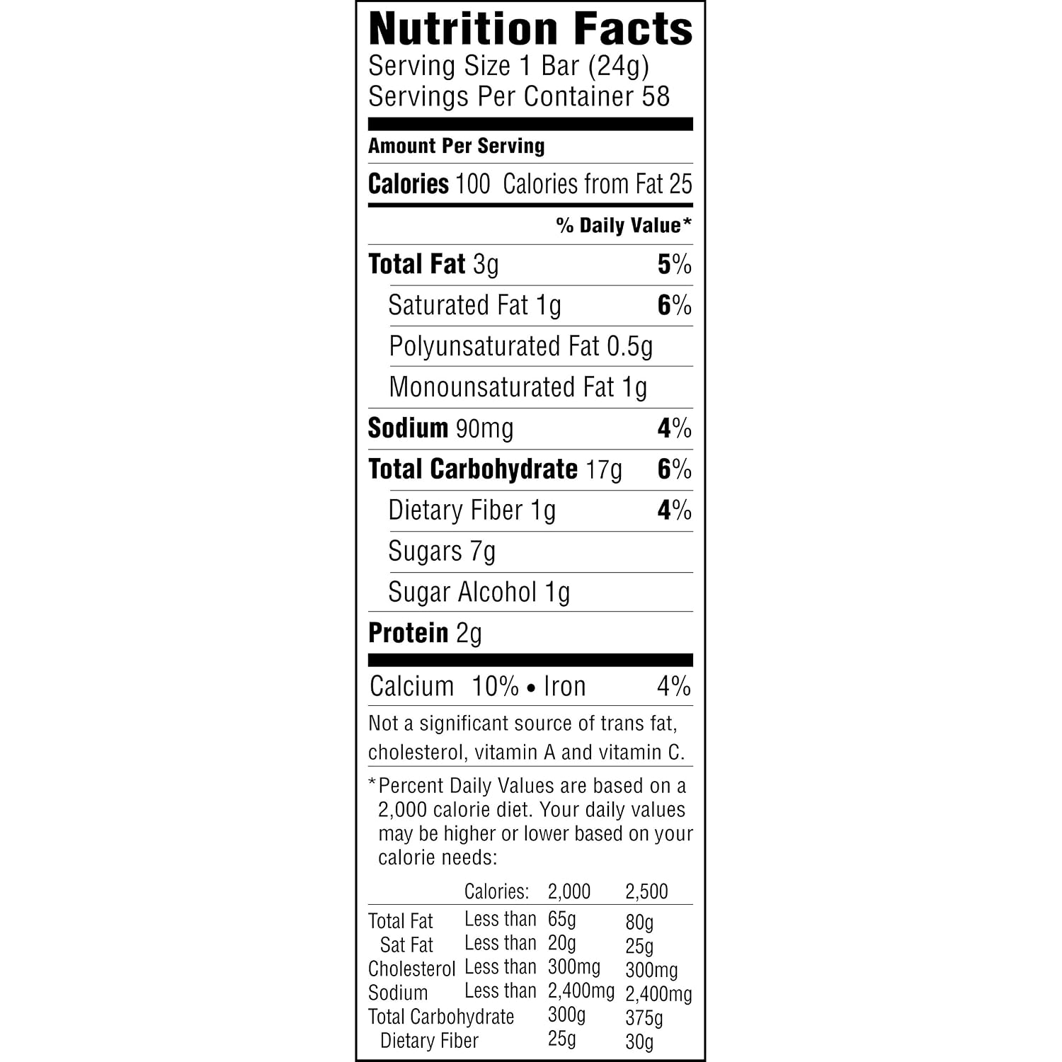 Quaker Chewy Granola Bars, Chocolate Chip, 58 Count - Packaging May Vary