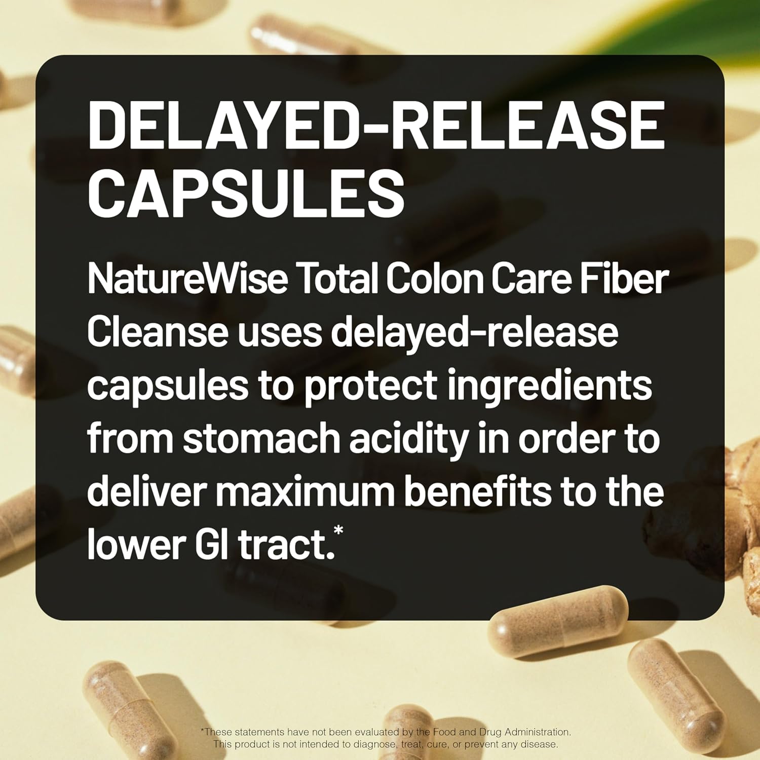 NatureWise Total Colon Care Fiber Cleanse - Natural Laxative Blend - Herbal Laxatives, Prebiotics, & Enzymes for Regularity, Digestion