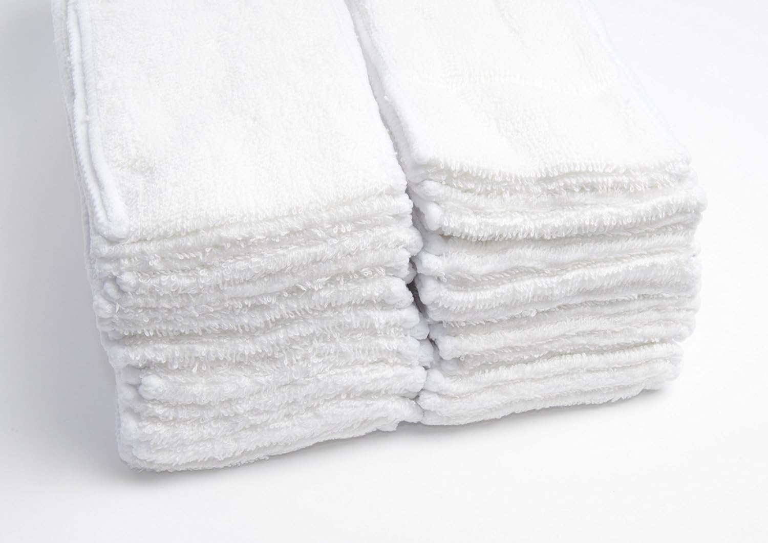 Diane Terry Cloth Neck Strips, Fast Drying Towel for Neck Use at Barber Shop, Salon, Spa, Extra Durable, Absorbent, White, 36 Count (Pack of 1), D8320