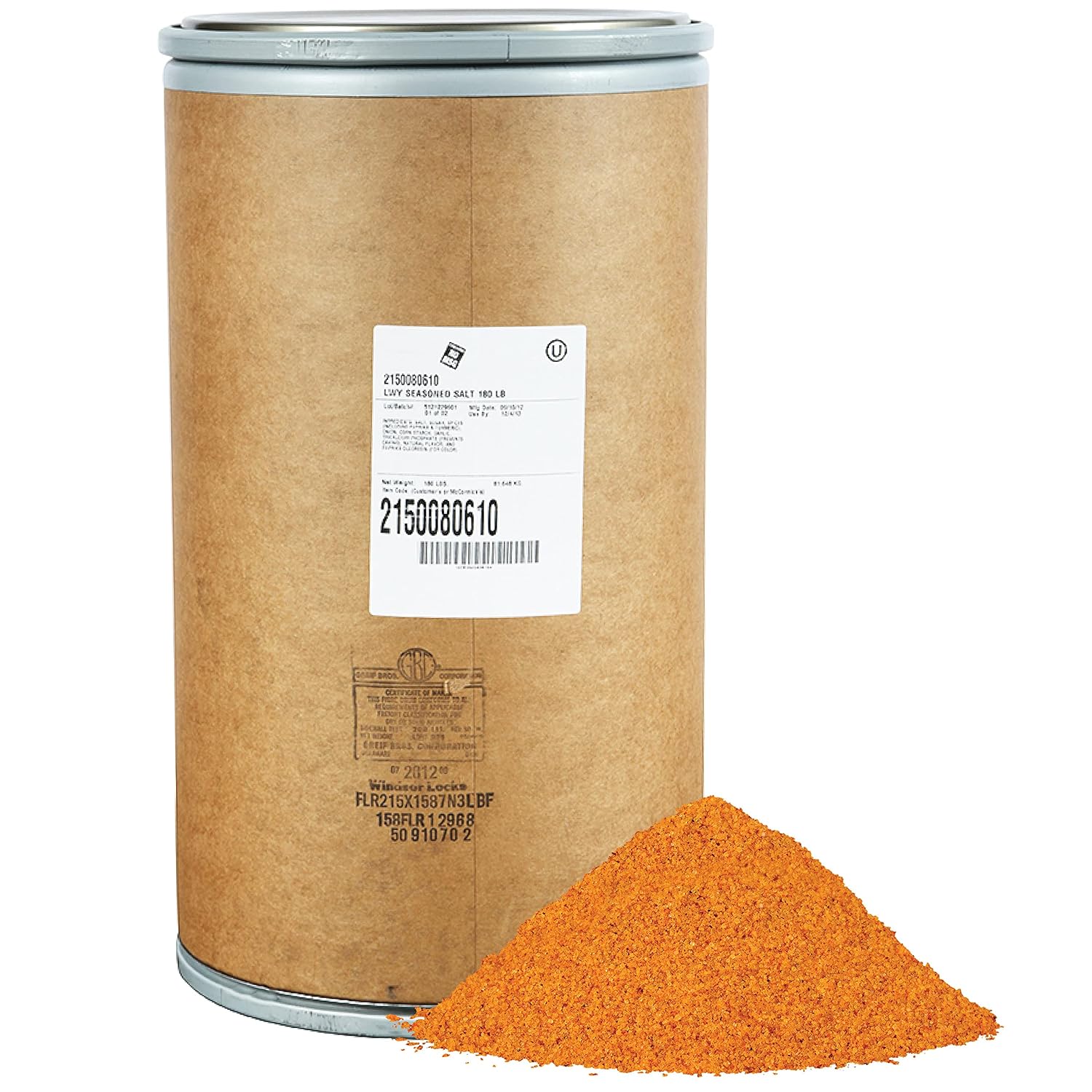 Lawrys Seasoned Salt, 5 lb - One 5 Pound Container of All-Purpose Seasoned Salt Made With Perfect Blend of Salt, Garlic, Turmeric, Celery, Paprika and Other Spices