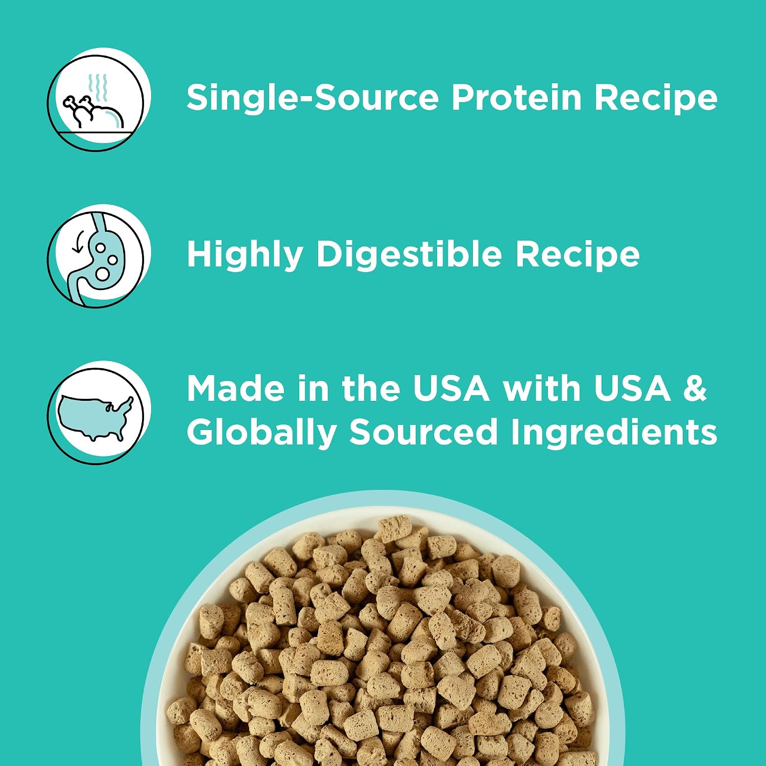 BIXBI Liberty Freeze-Dried Dog Food Topper & Treats, Beef – 98% Meat & Organs, No Refrigeration – USA Made, 26 oz