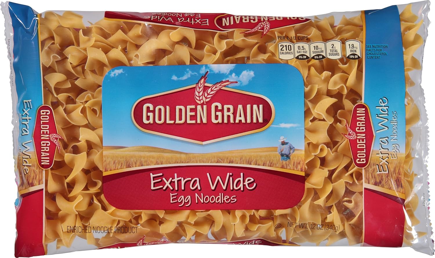 Golden Grain Extra-Wide Noodles, 12 Ounce