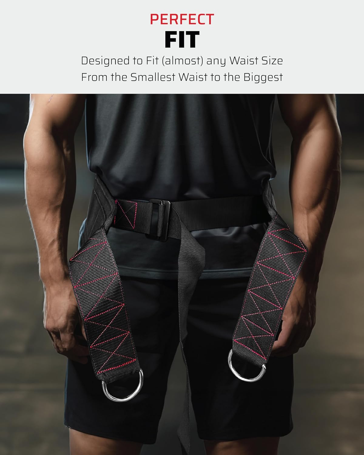 THEFITGUY Sled Pulling Belt, Rotates 360° for Strength & Agility Training | Fits most waists