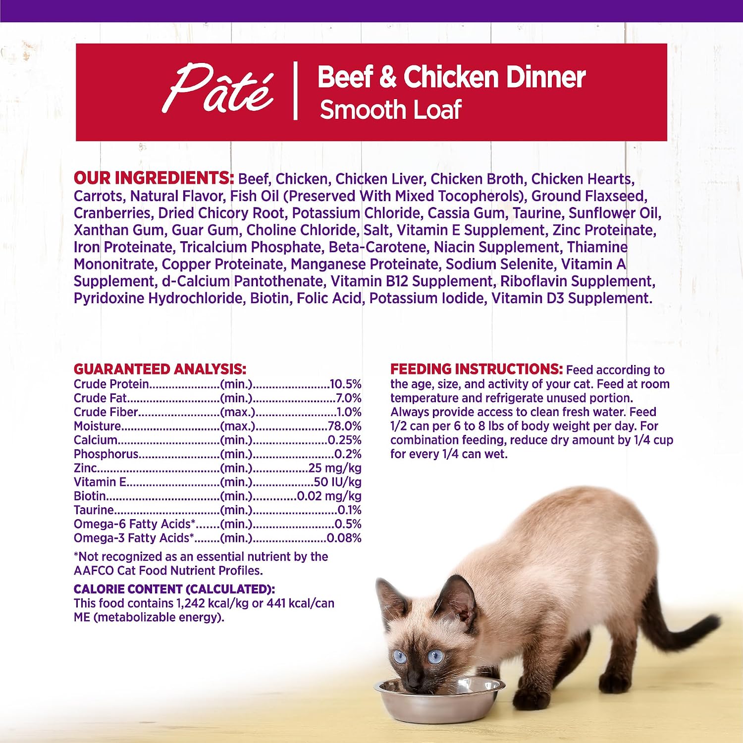 Wellness Complete Health Pate Adult Canned Wet Cat Food, Natural, Protein Rich, Grain Free, Turkey Dinner Recipe, 12.5 oz, Pack of 12 Cans