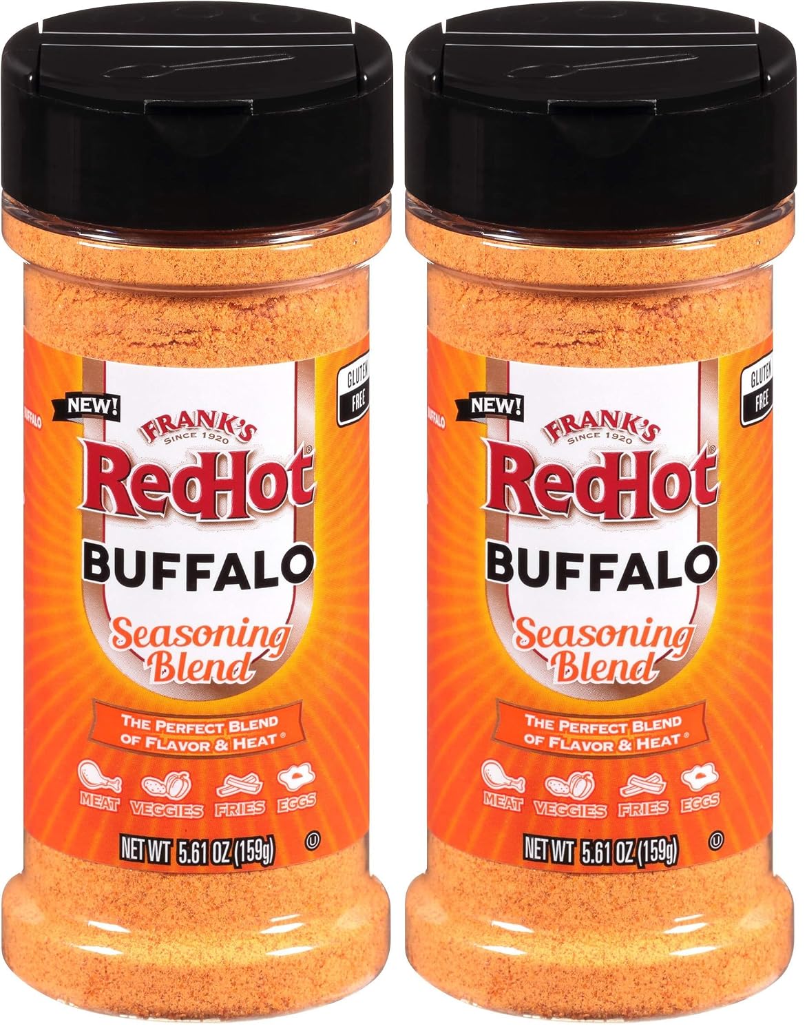 Frank's RedHot Buffalo Seasoning Blend (Gluten Free), 5.61 oz
