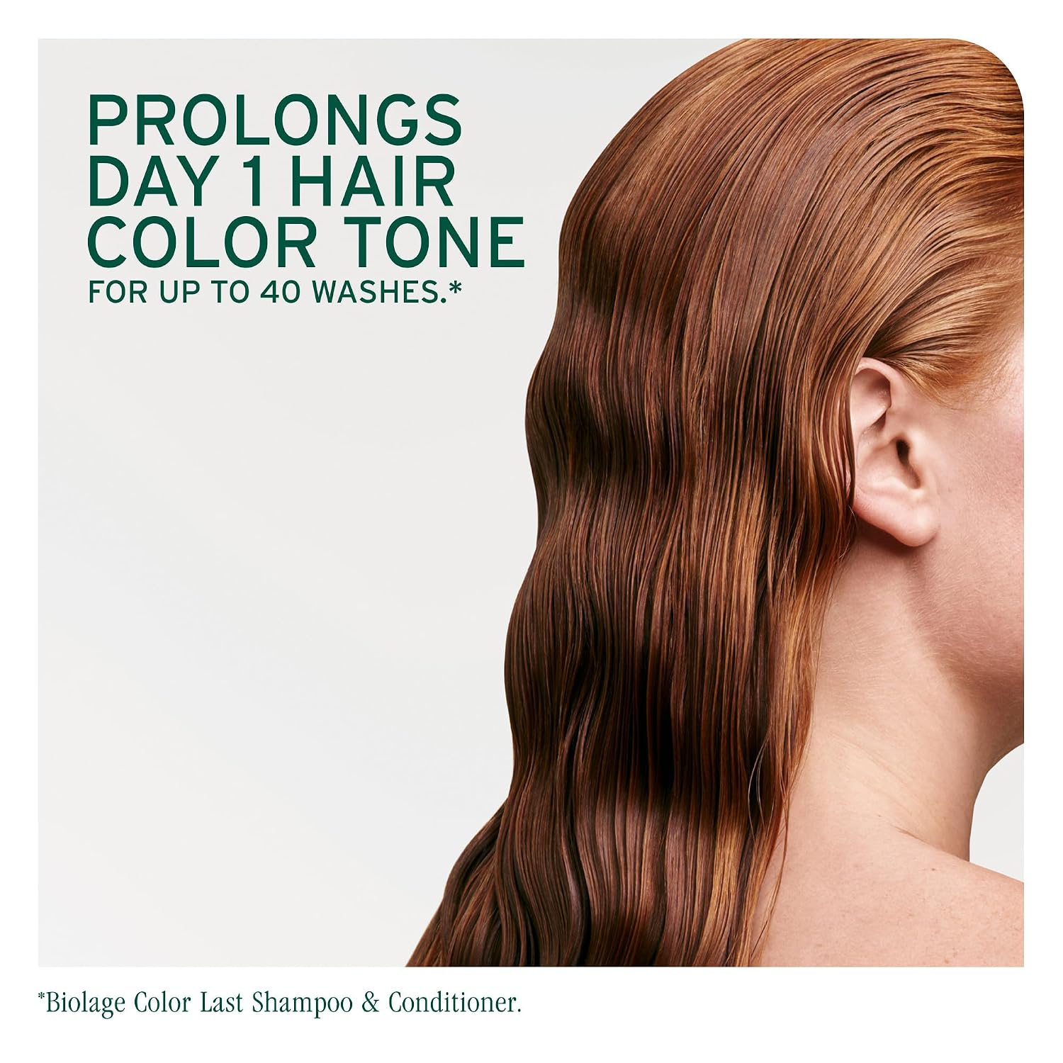 Biolage Color Last Shampoo – For Color-Treated Hair | Soybean oil, stearic acid, vegan, paraben-free, mineral oil-free, cleanses, hydrates