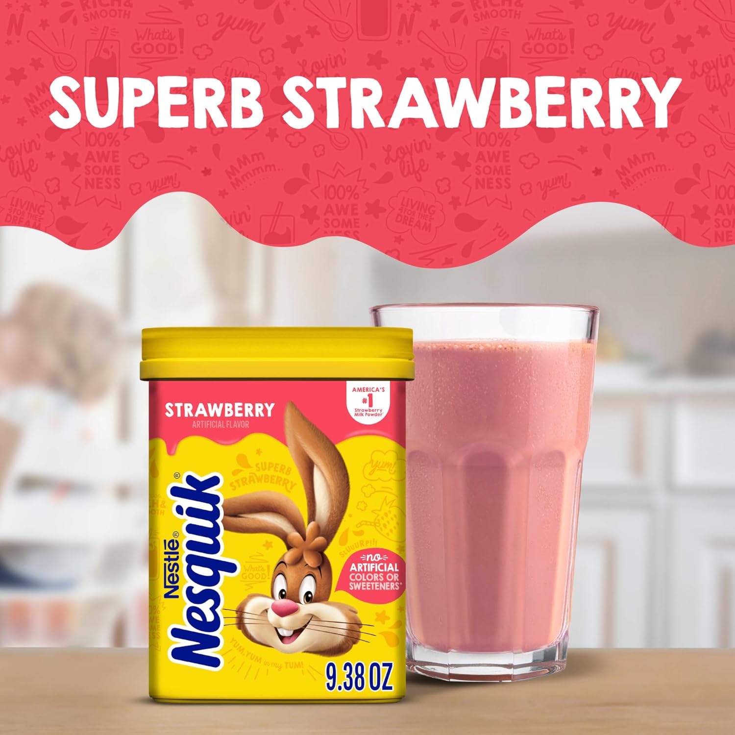 Nesquik Chocolate Powder Drink Mix 10 oz
