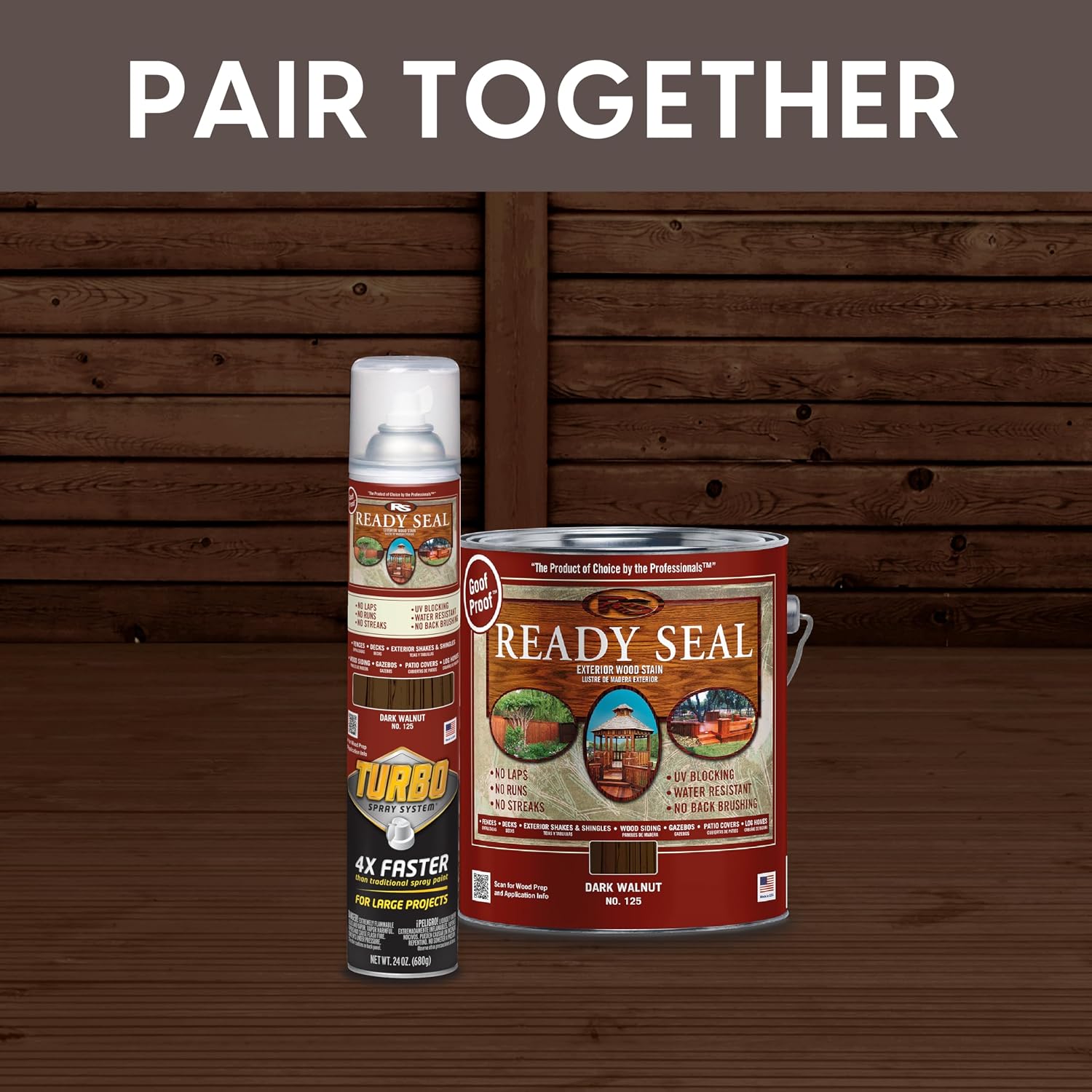 Ready Seal 7966104 5 gal Pail Exterior Wood Stain & Sealer, Light Oak