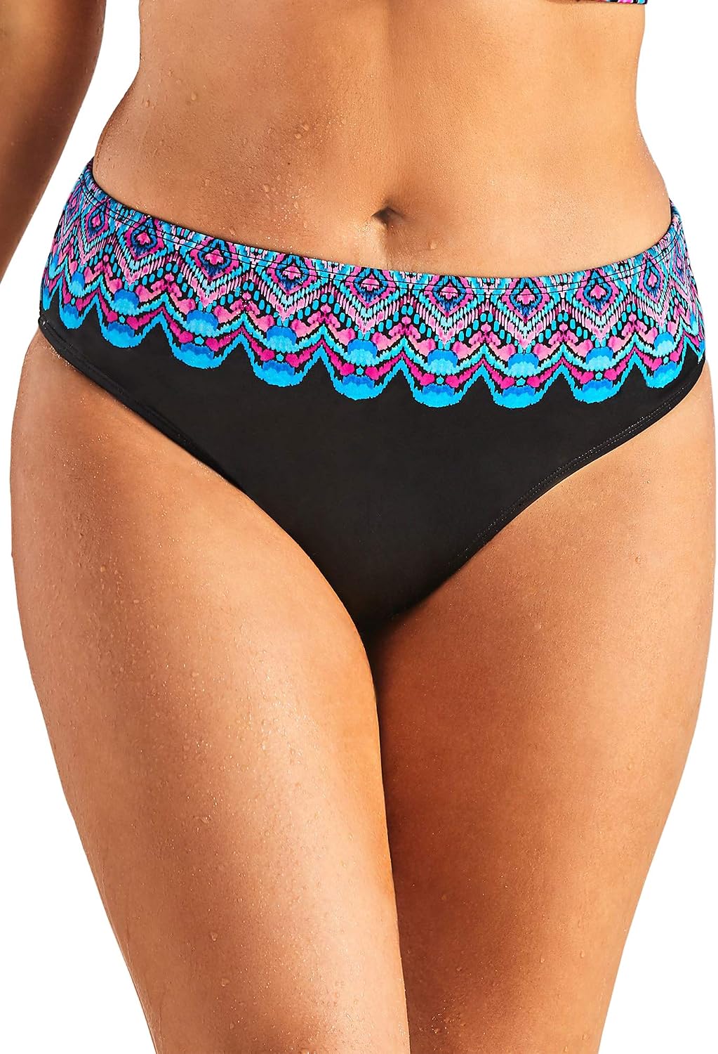 Swimsuits For All Women's Hipster Swim Brief (Plus