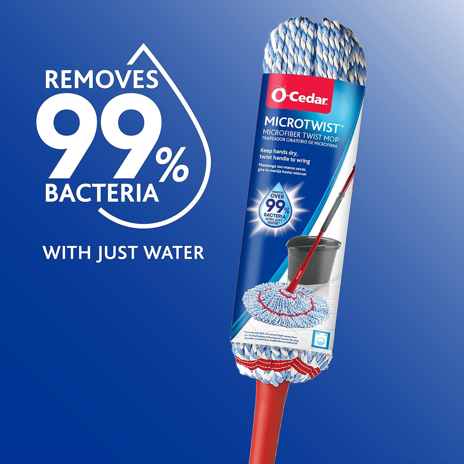 O-Cedar MicroTwist Microfiber Twist Mop Refill (Pack of 3)