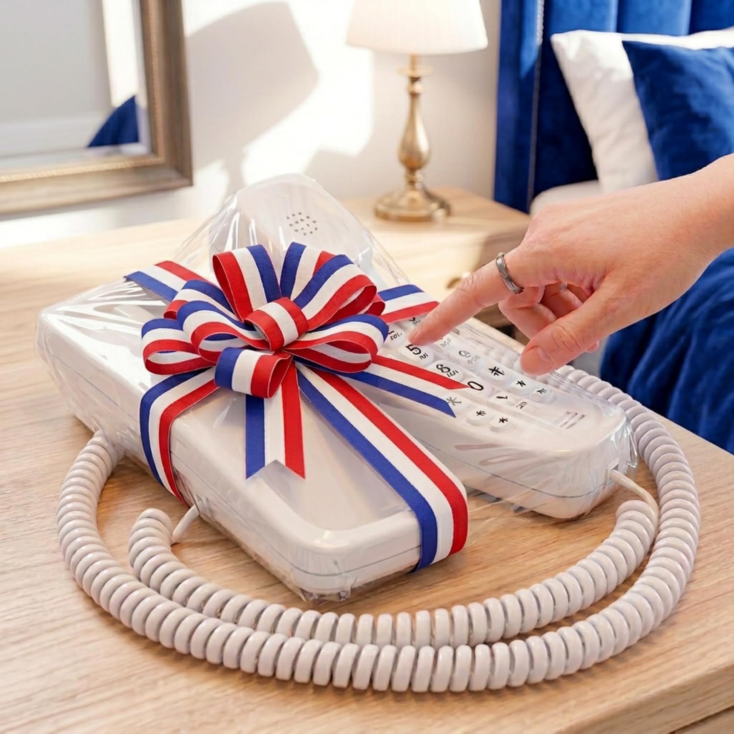 iSoHo Big Button Corded Phone for Seniors – Easy-to-Use Landline with Lighted Keypad, Ergonomic Handset & No Power Needed – Retro Home Phone for Elderly, Visually Impaired & Hard of Hearing | Telephone for seniors, visually impaired, lighted keypad, redi…