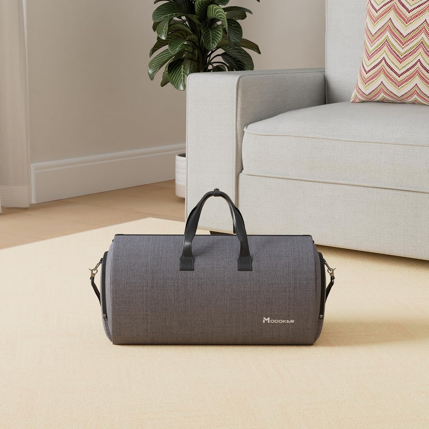 Garment Bags for Travel, 45L Carry on Convertible Garment Duffle bag