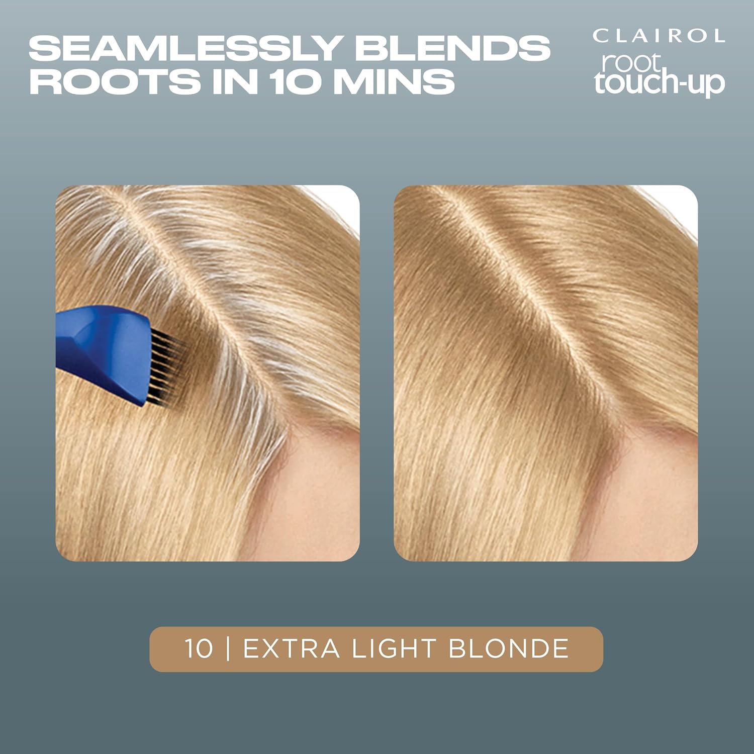 Clairol Root Touch Up Permanent Hair Dye, 6 Light Brown, Pack of 2