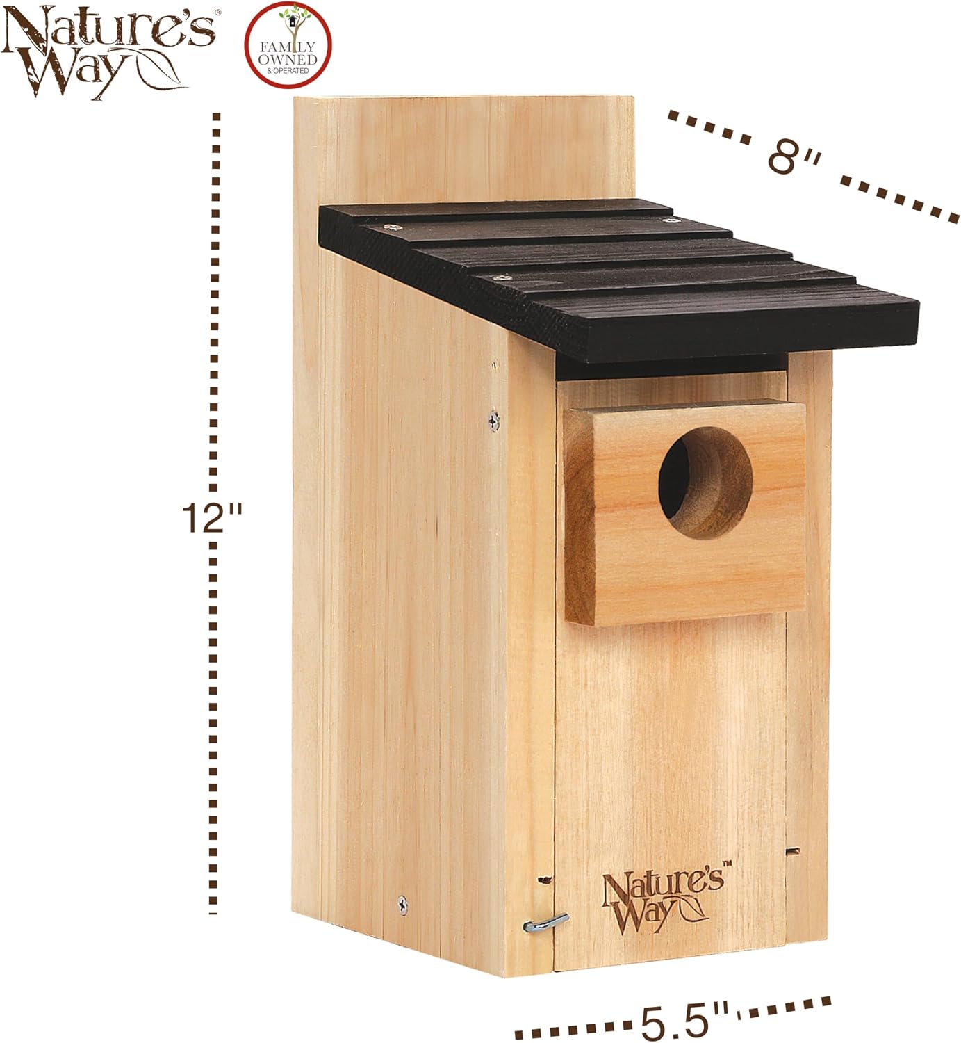 Wild Wings WWCH3 Cedar Blue Bird Box House