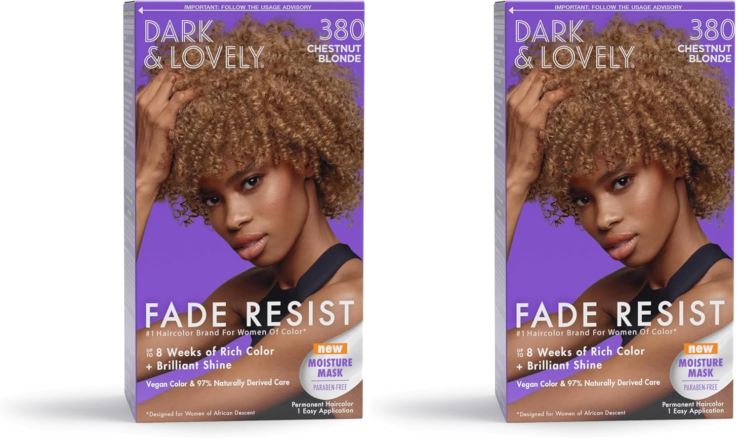 SoftSheen-Carson Dark and Lovely Fade Resist Rich Conditioning Color, Honey Blonde 378