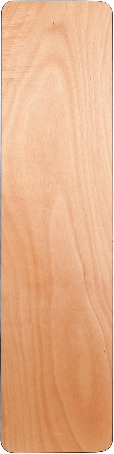 Emma + Oliver 72 in Natural Wood Rectangular Folding Table | Clear Coated Finished Top, Lightweight, Easy Storage, Event Table
